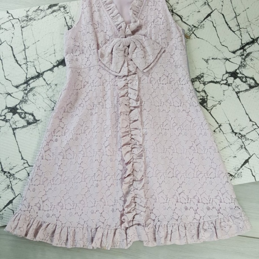 Marc Jacobs Lace Overlay Sleeveless Dress Size 2 - Picture 4 of 6